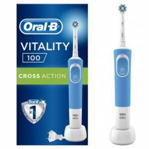 Электрическая зубная щётка Oral-B d100 3d синий